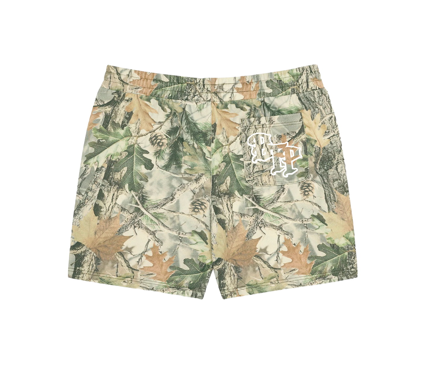 Camo Stamped Shorts
