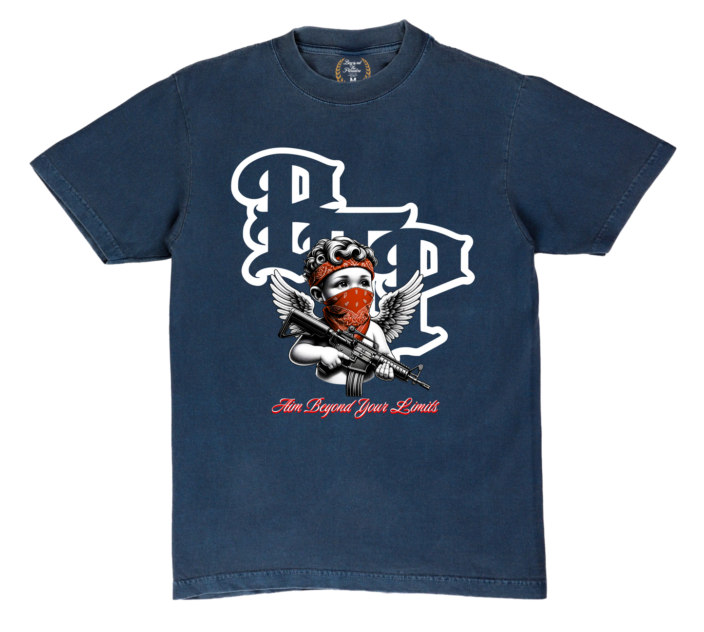 Cupid Washed Denim Tee