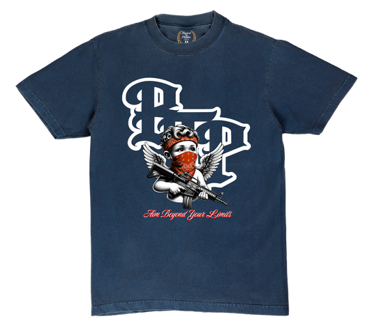 Cupid Washed Denim Tee