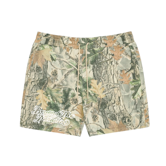 Camo Stamped Shorts